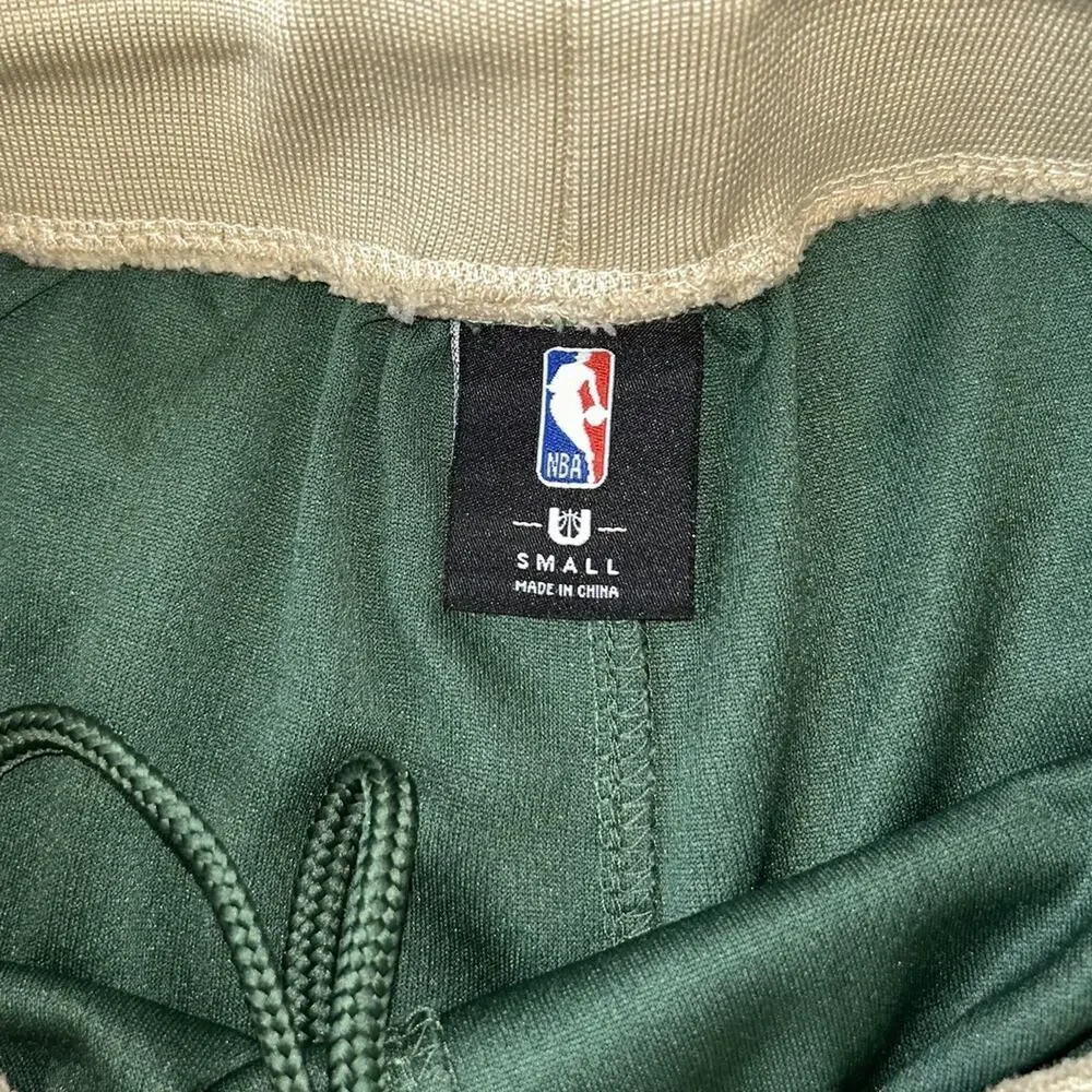 NBA Milwaukee Bucks Ultra Game Shorts #34 Antetokounmpo Men's Size Small Green